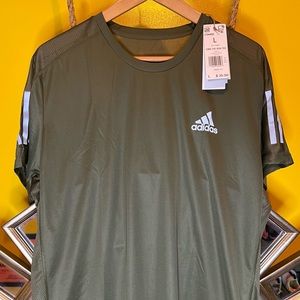 NWT Adidas ‘own the run tee’ Dri-Fit shirt